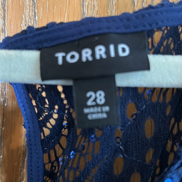 Sparkle in a blue party dress from Torrid - Picture 6 of 6